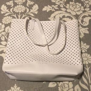 NWOT Clinique White Tote